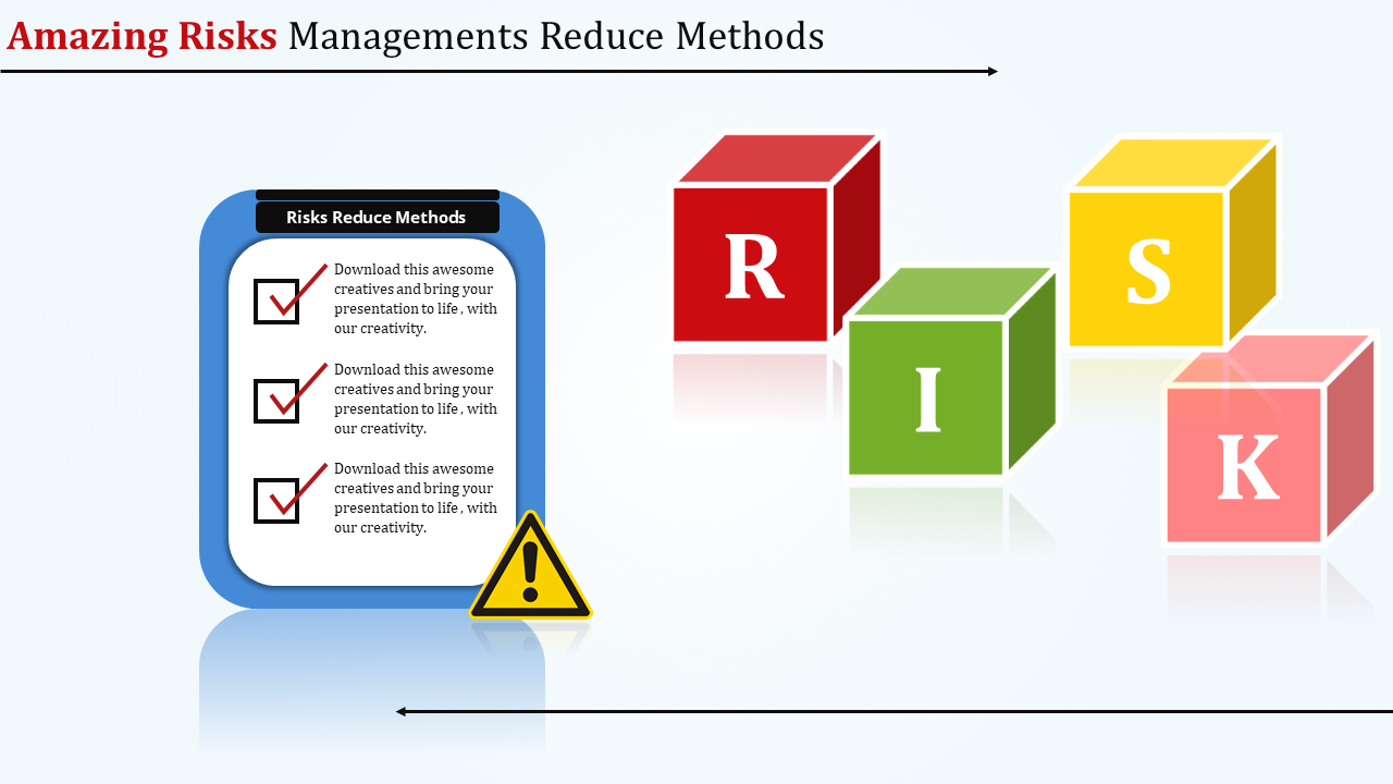 Customized Risk Management PPT Template Slide Design